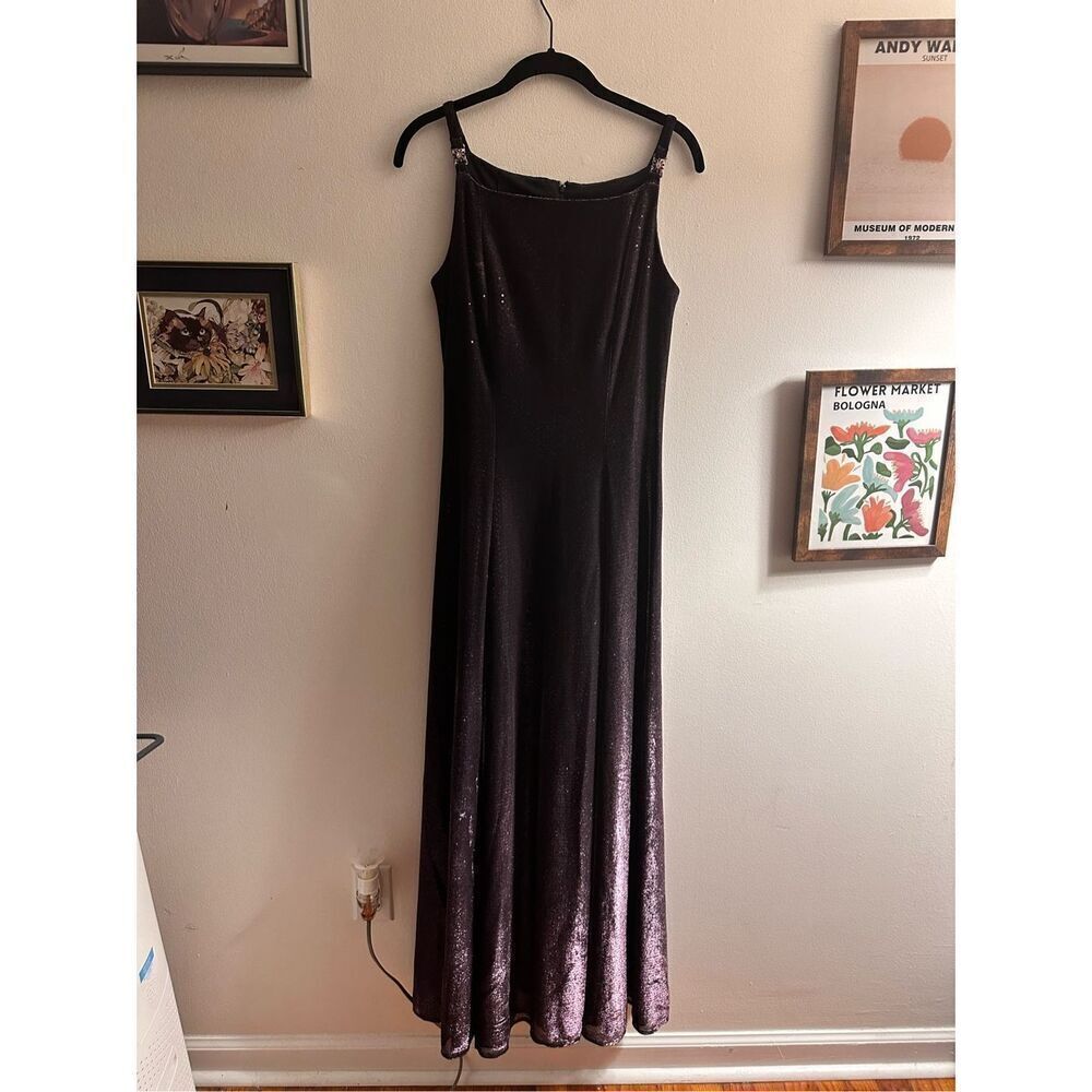 Betsy & Adam by Jaslene sequined gown